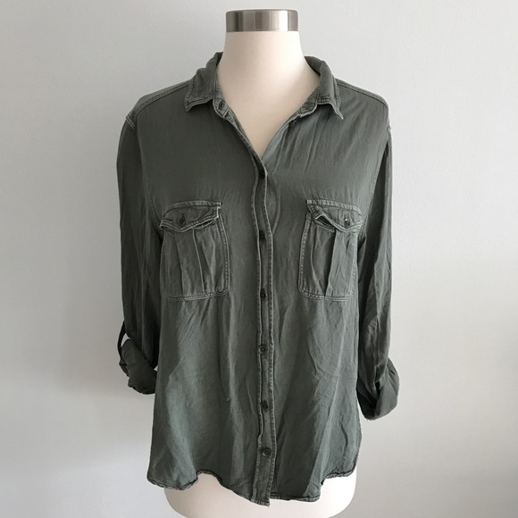 american eagle boyfriend fit shirt